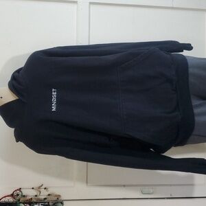 MINDSET Essentials Embroidered Hoodie Size L